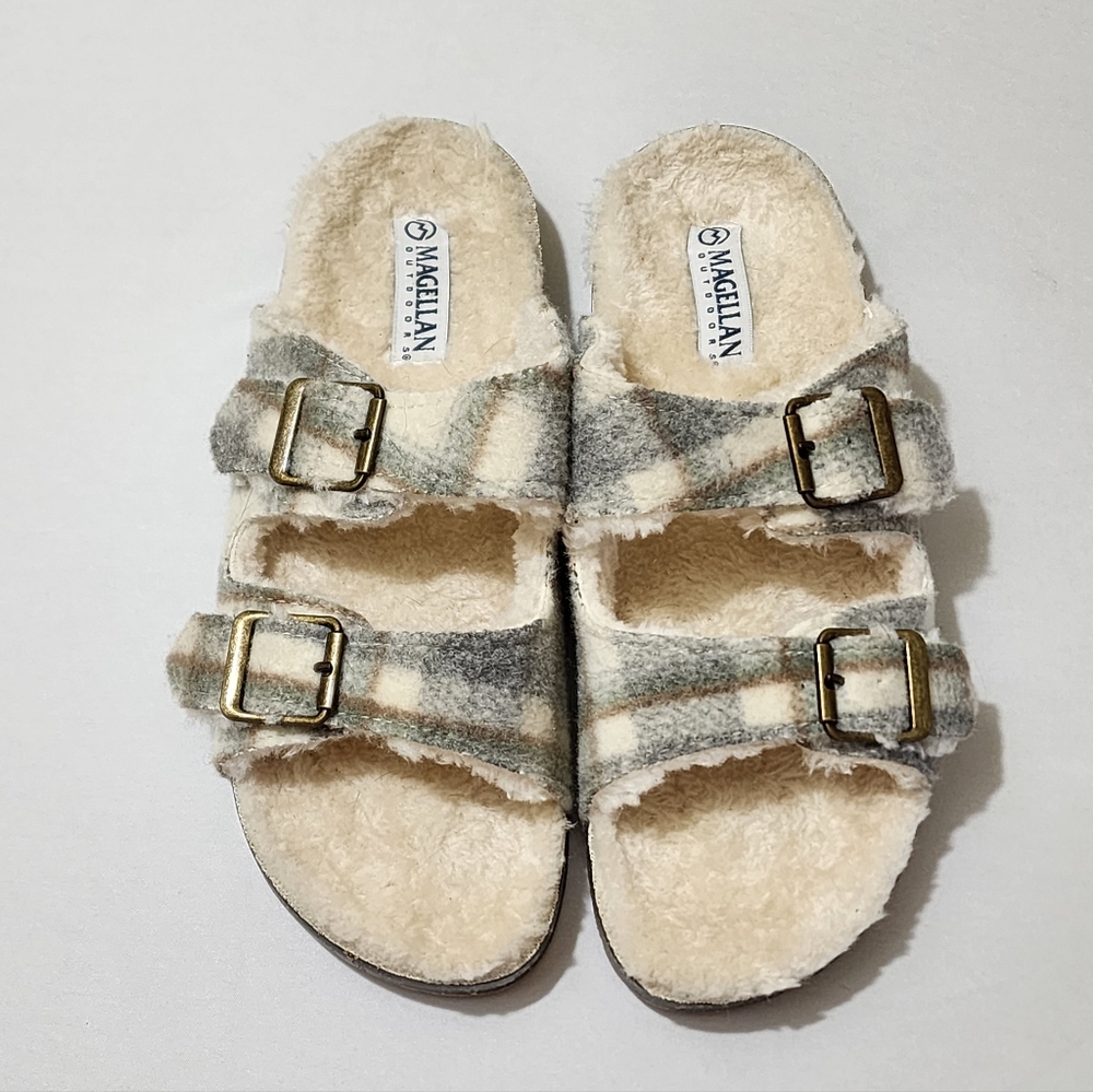 Magellan Outdoors Sherpa Slip-On Sandals Size Large